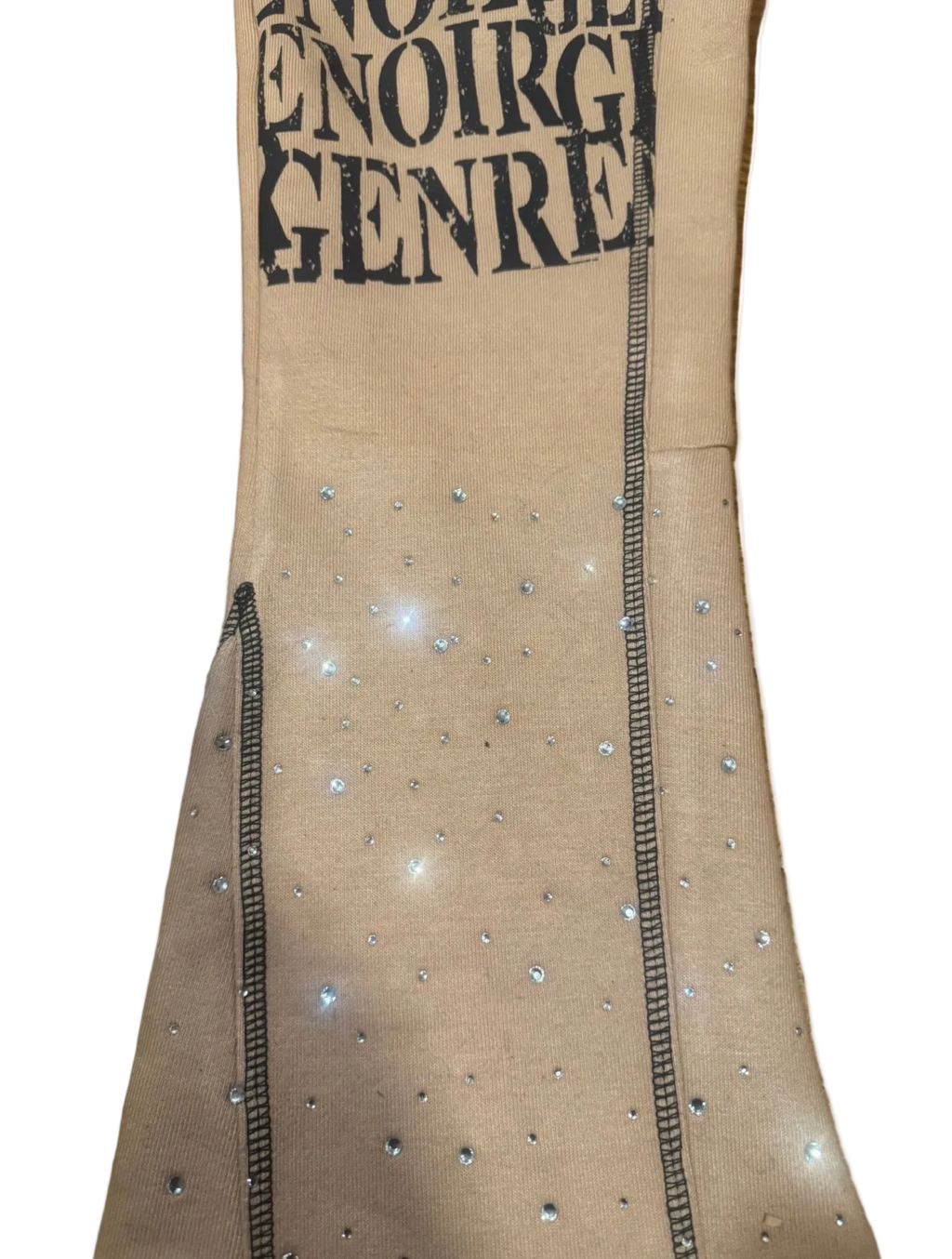 Beige Rhinestones Set